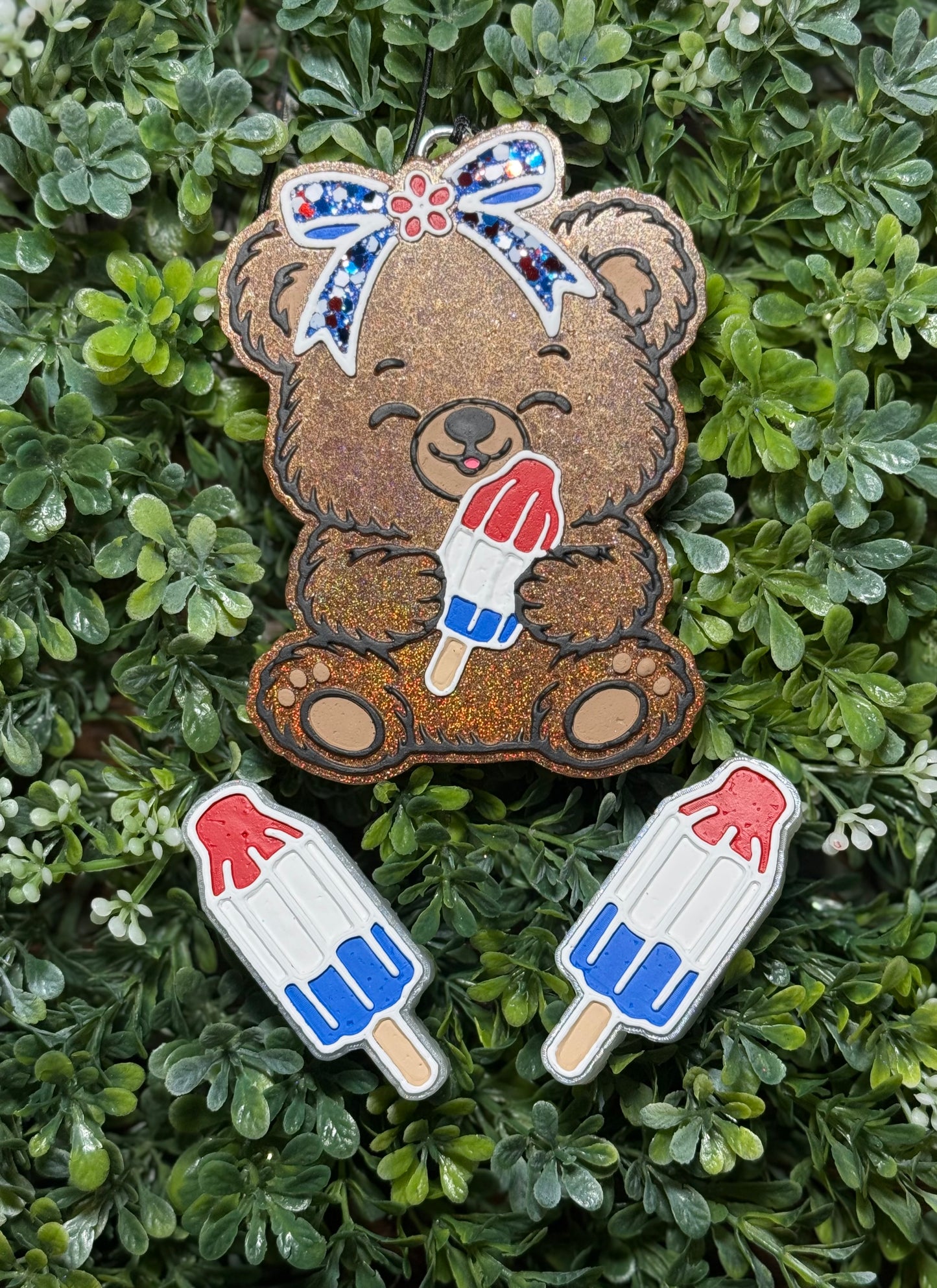 4th Of July Bear Freshie