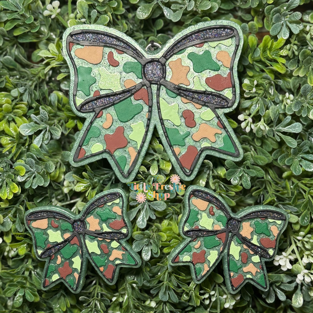Camo Bow Freshie