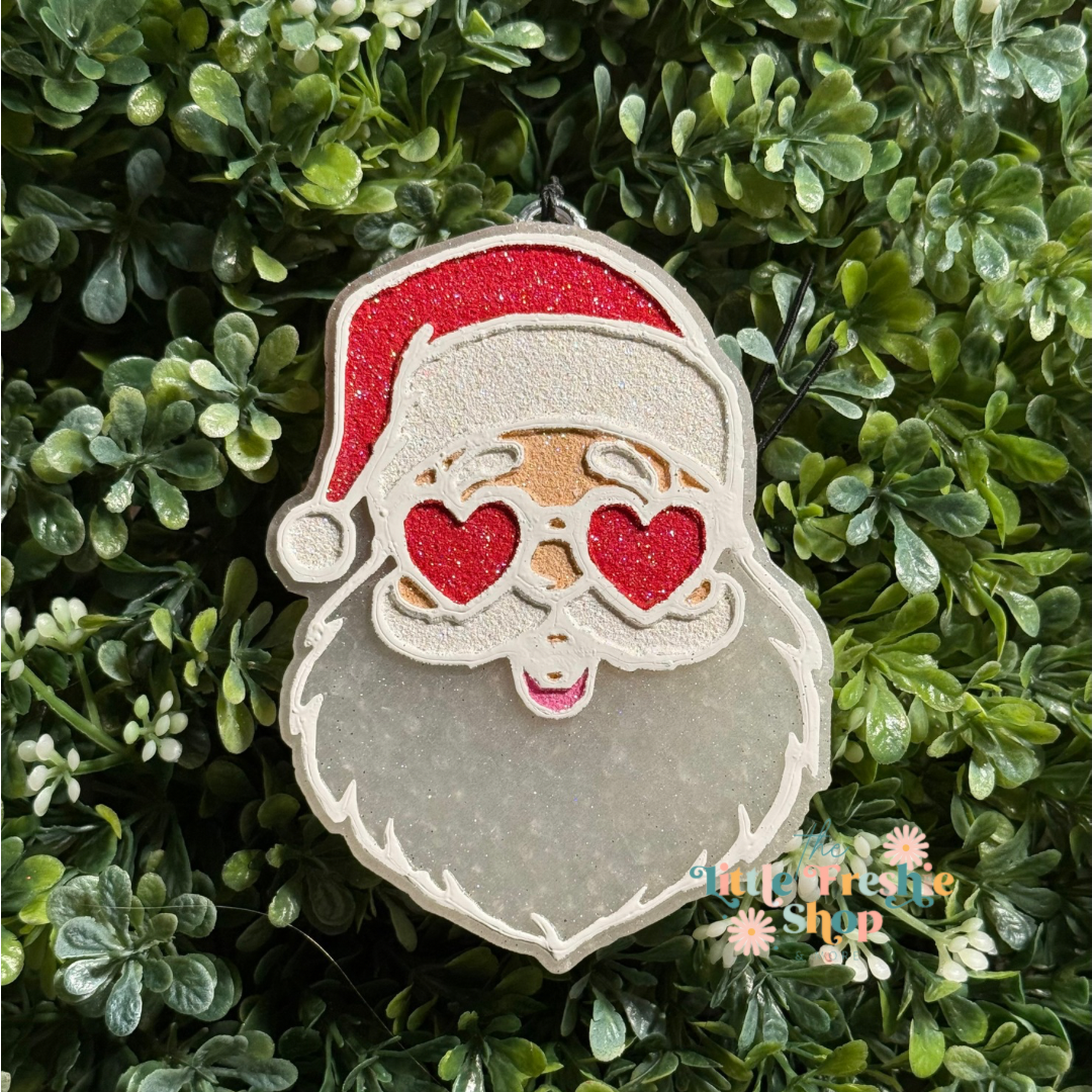 Santa with Heart Eyes Freshy