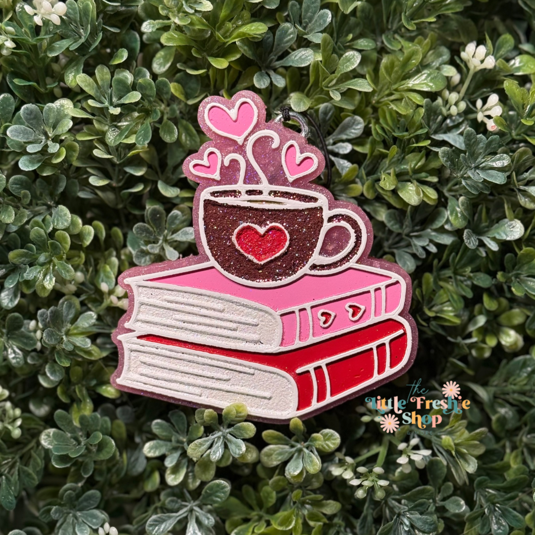 Valentine Book Stack Freshy
