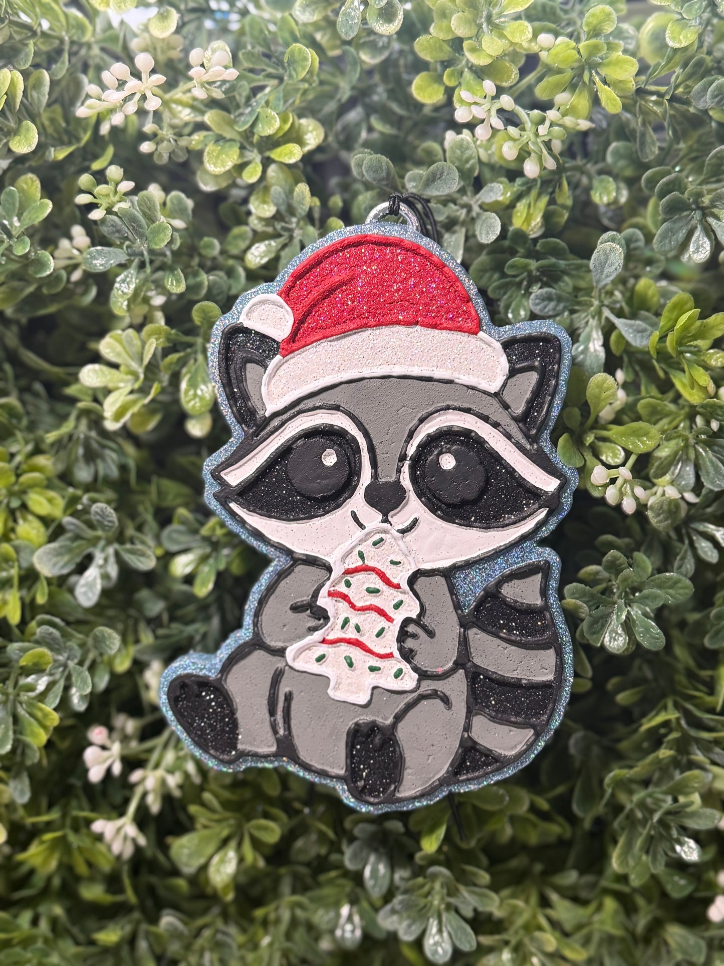 Raccoon With Snack Cake Freshie