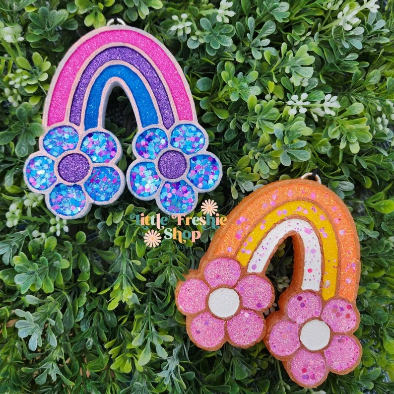 Flower Rainbow Freshie