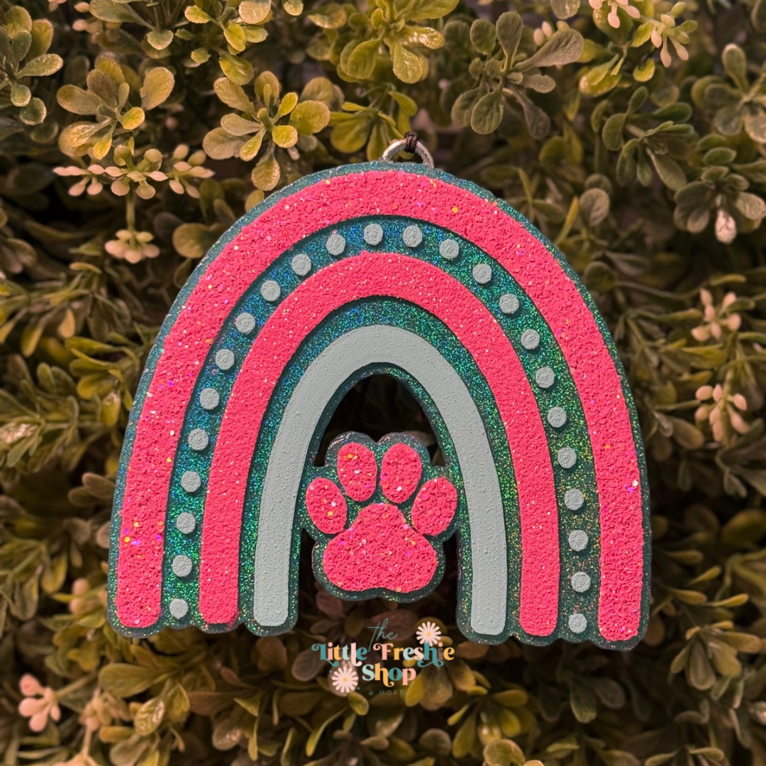 Paw Rainbow Freshie, Pet Lovers