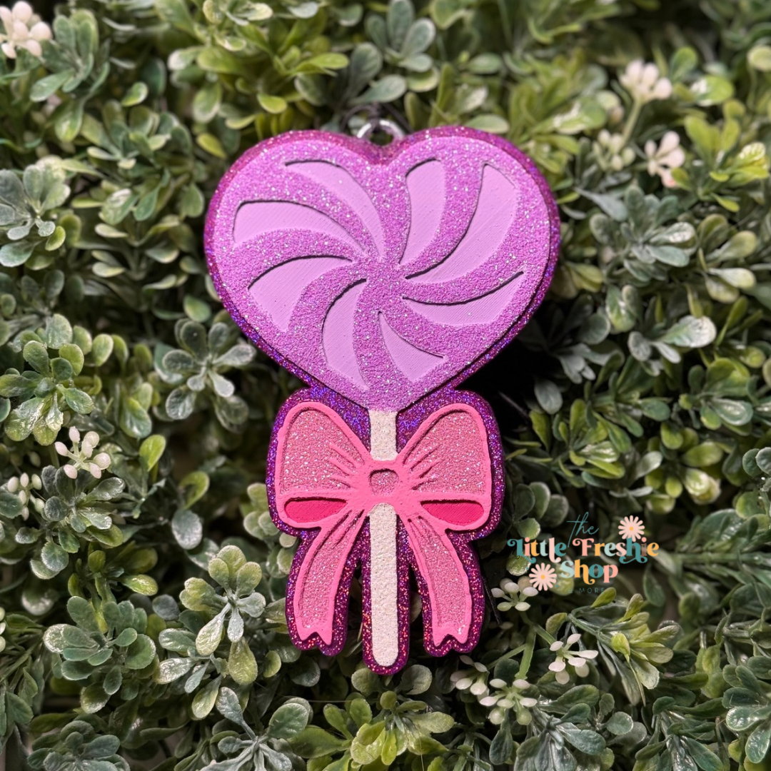 Heart Lollipop Freshie