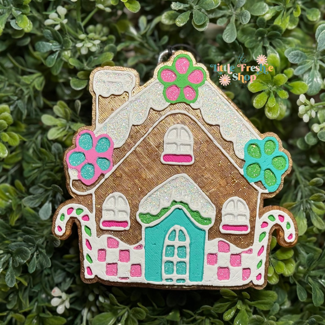 Gingerbread House Freshie