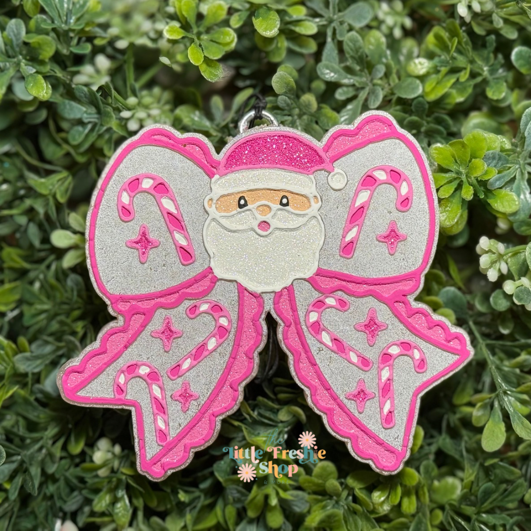 Santa Bow Freshie