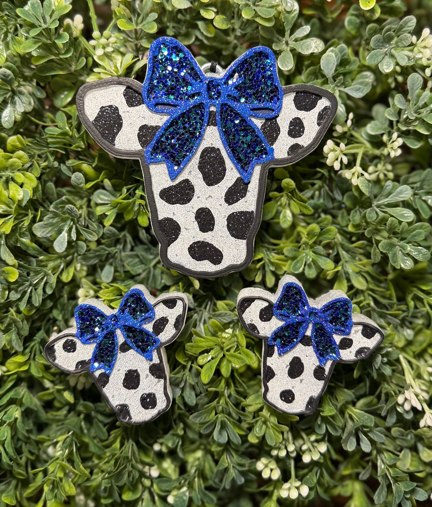 Cow With Bow Freshie