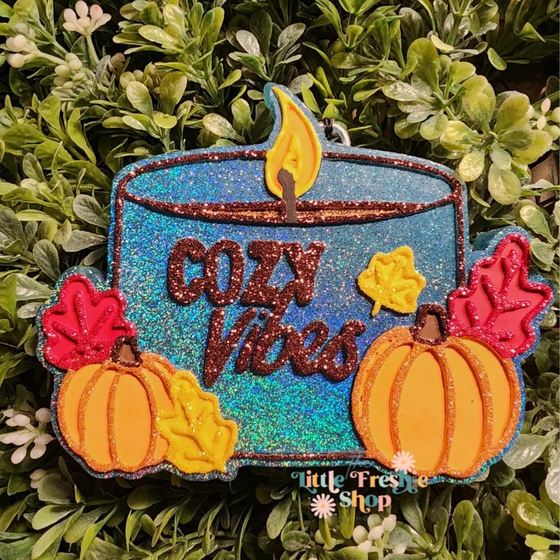 Fall Candle Cozy Vibes Freshy