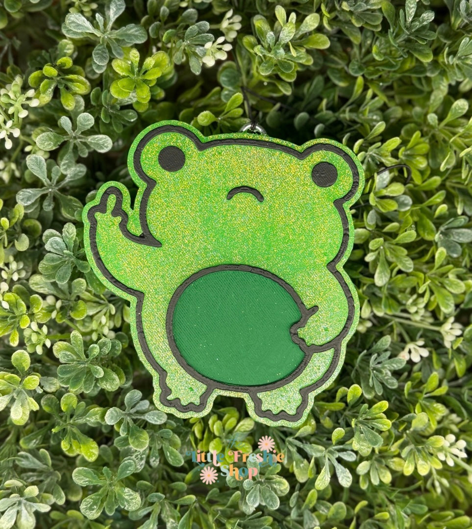 Middle Finger Frog Freshie