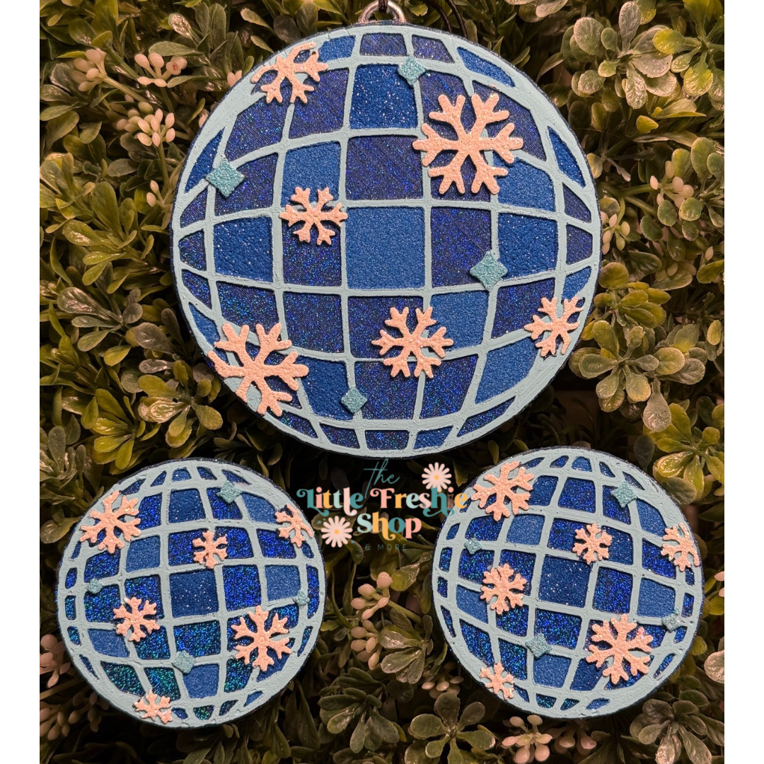 Snowflake Discoball Freshy