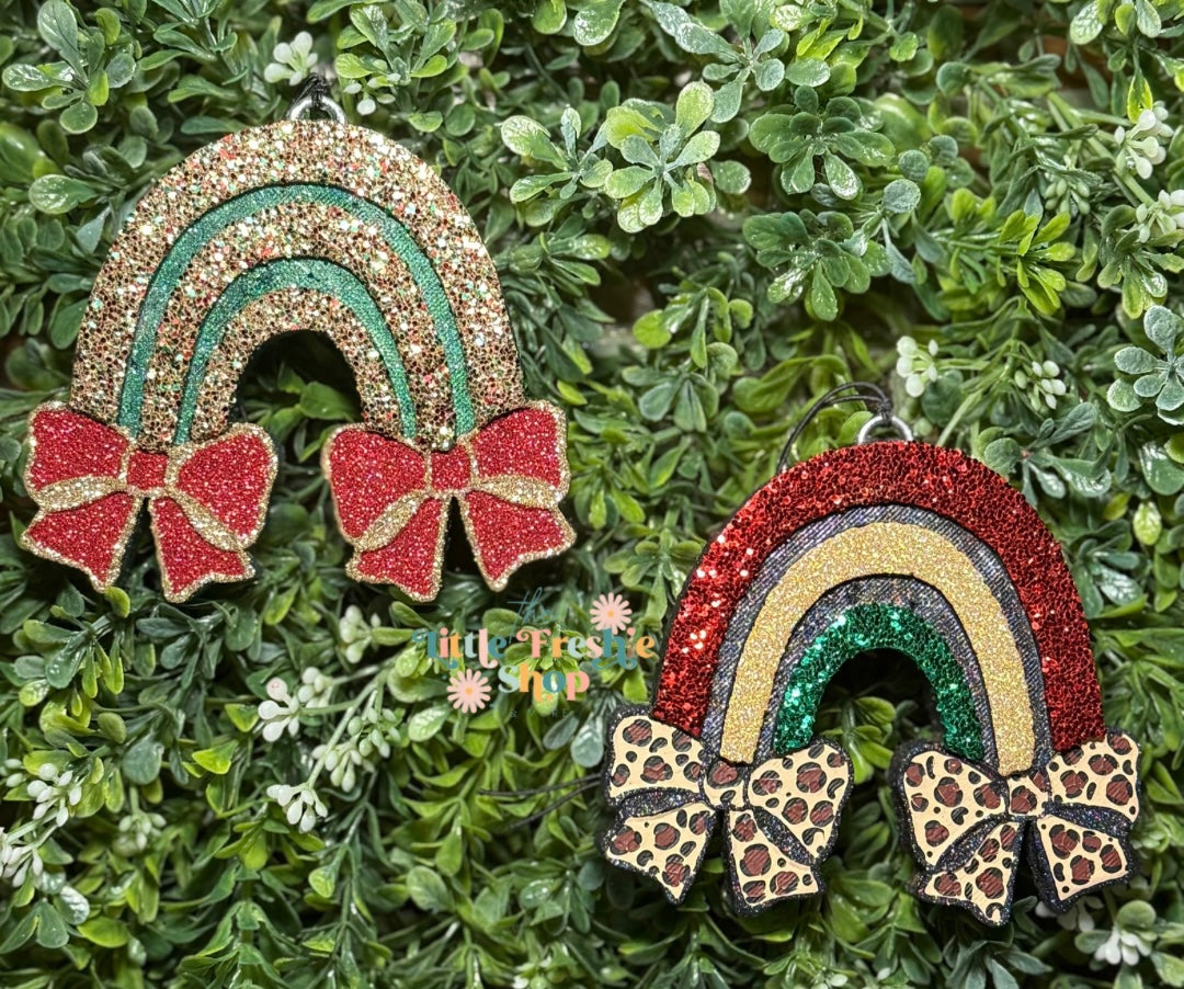 Rainbow With Bows Freshie