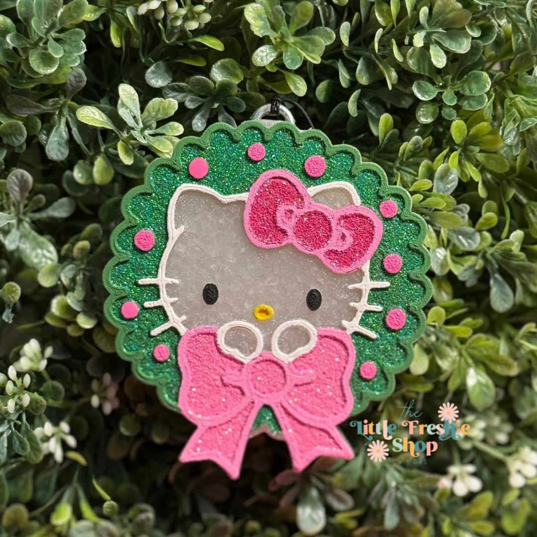 Hello Kitty Christmas Freshie