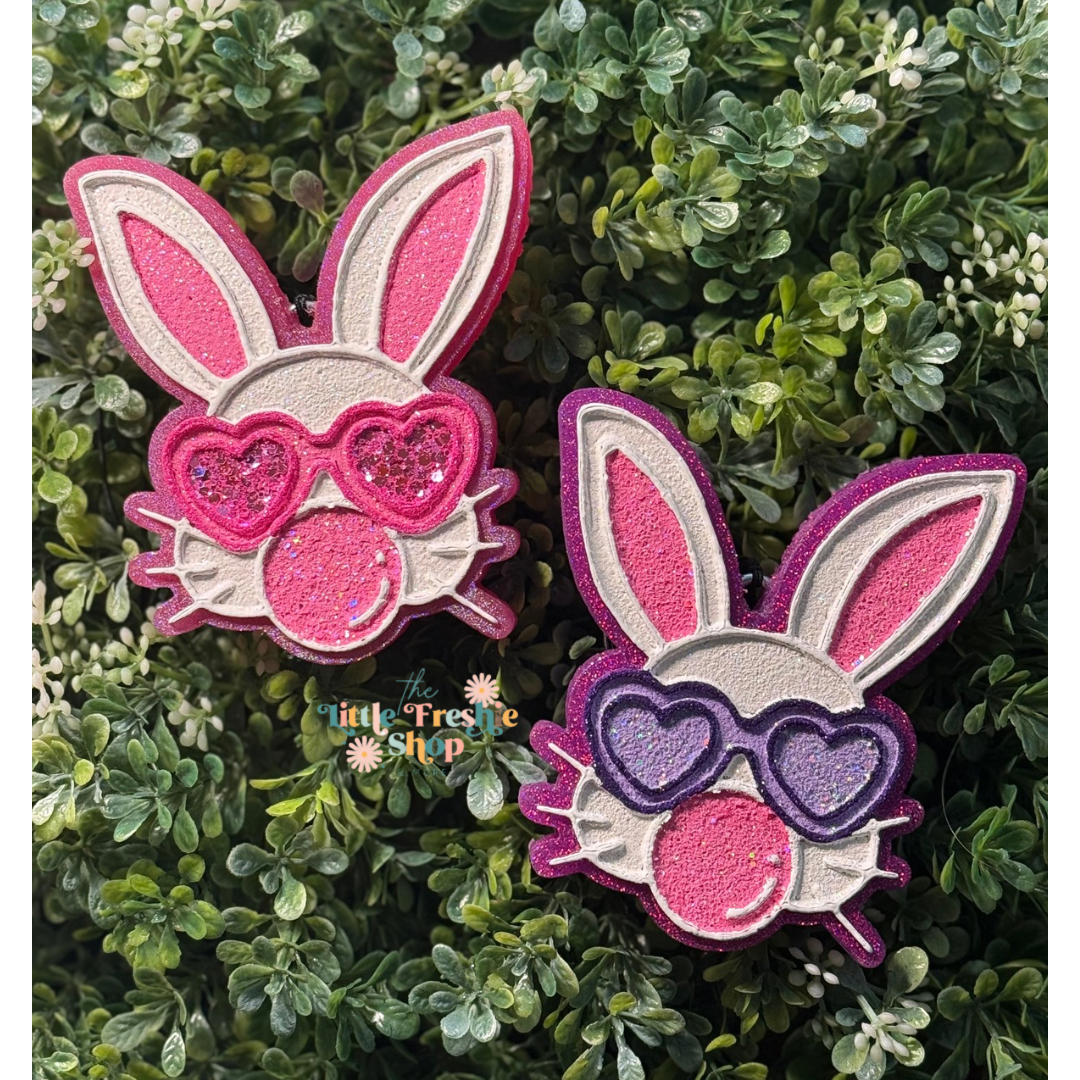 Bunny With Bubble Gum Freshie