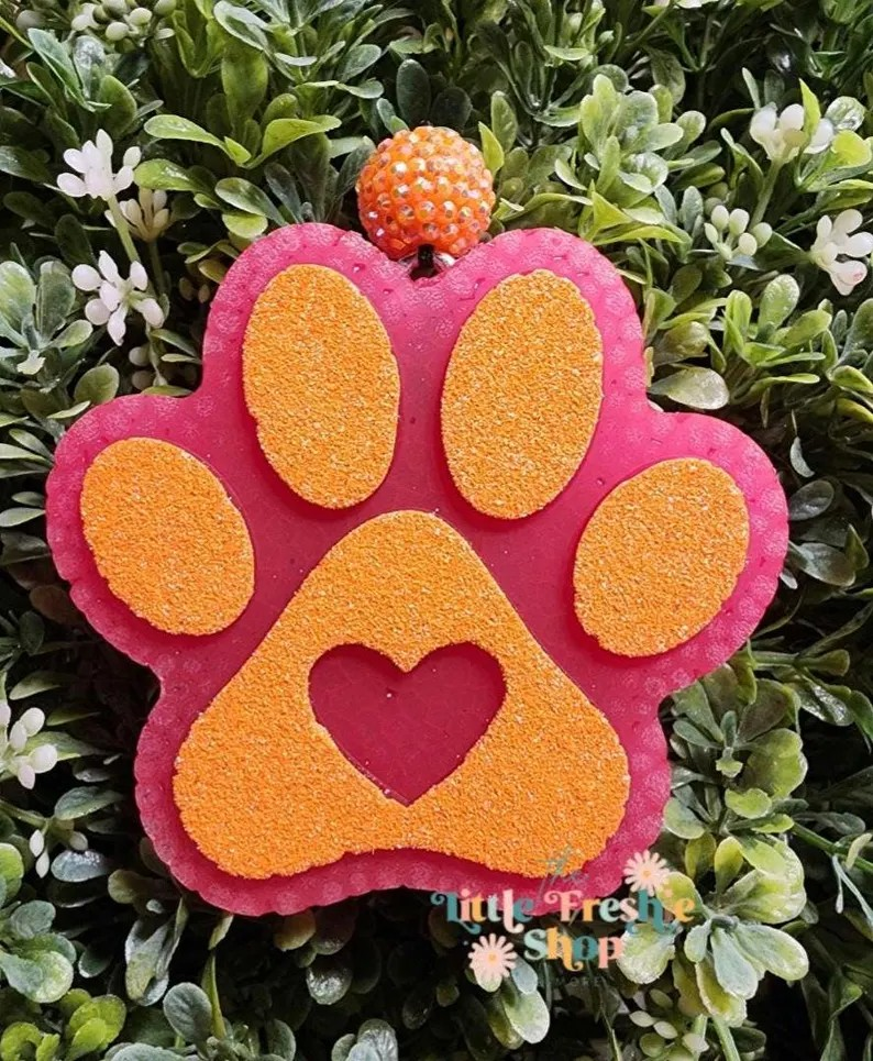 Paw Print Freshie