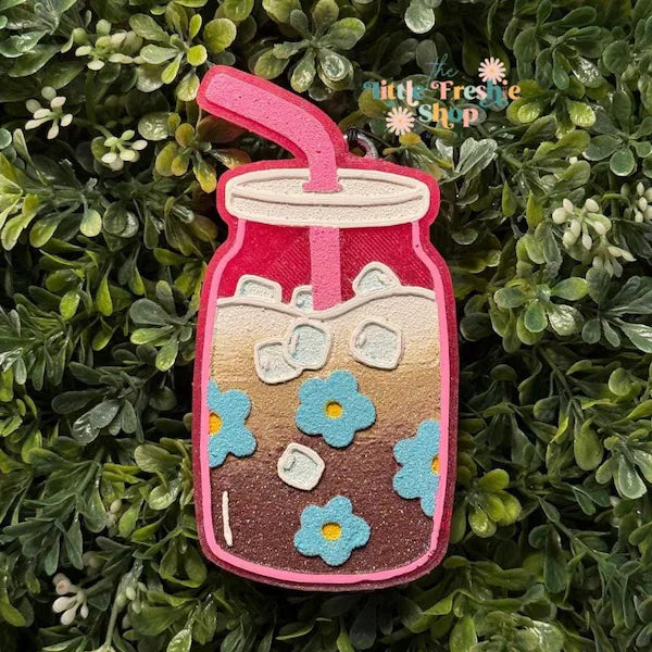 Floral Coffee Tumbler Freshie