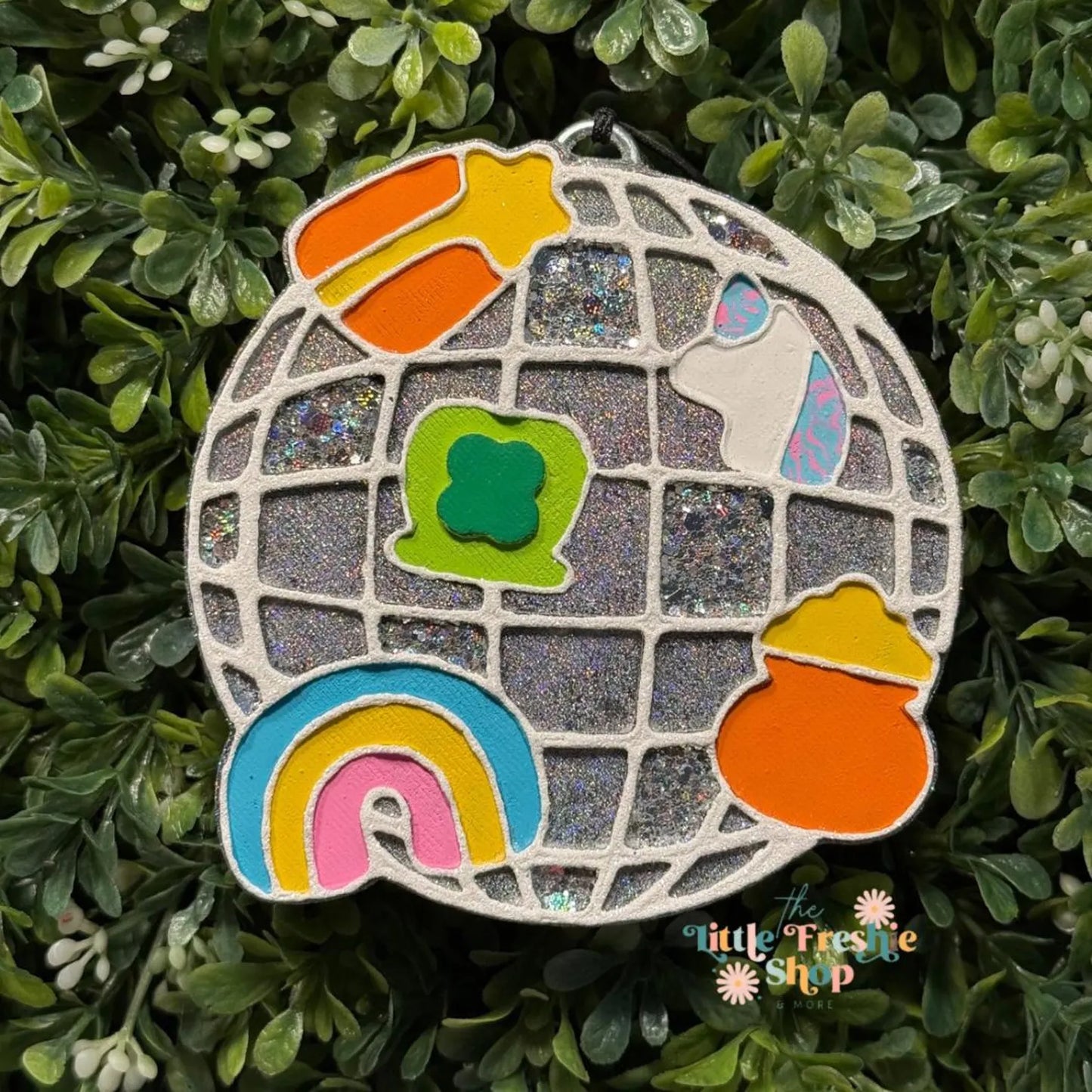 Lucky Charms Disco Ball Freshie