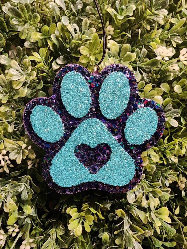 Paw Print Freshie