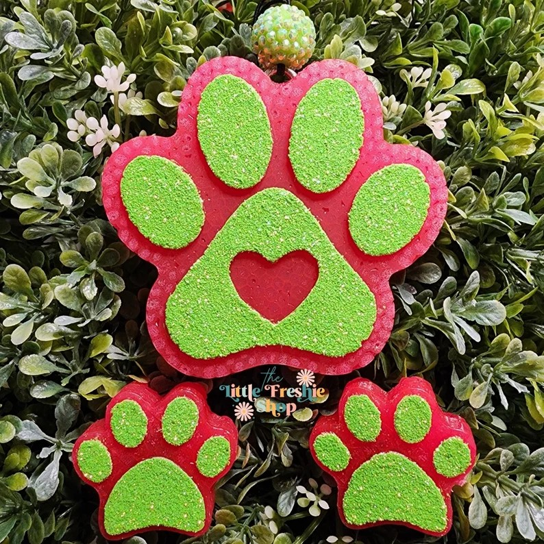 Paw Print Freshie