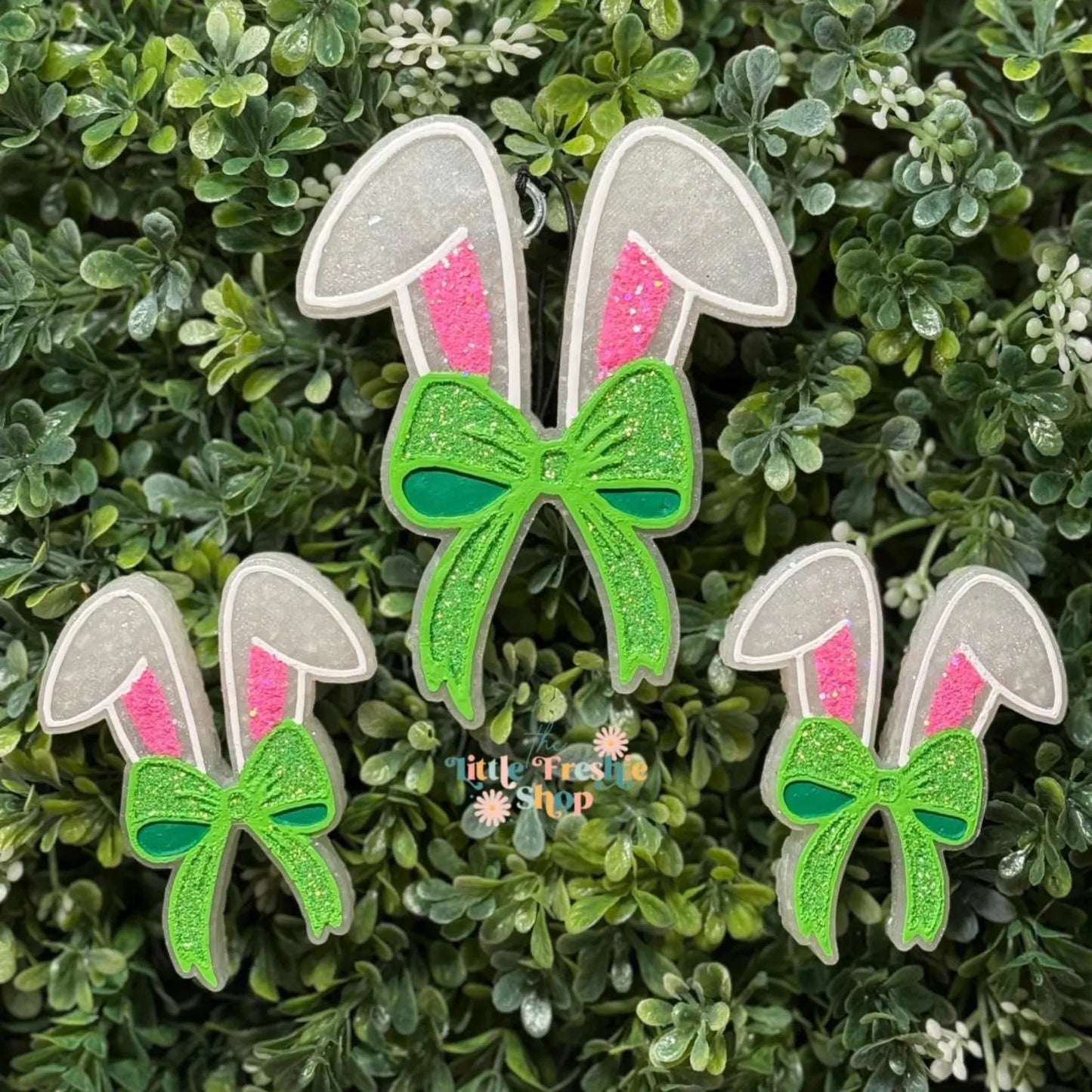 Bunny Ears With Bow Freshie