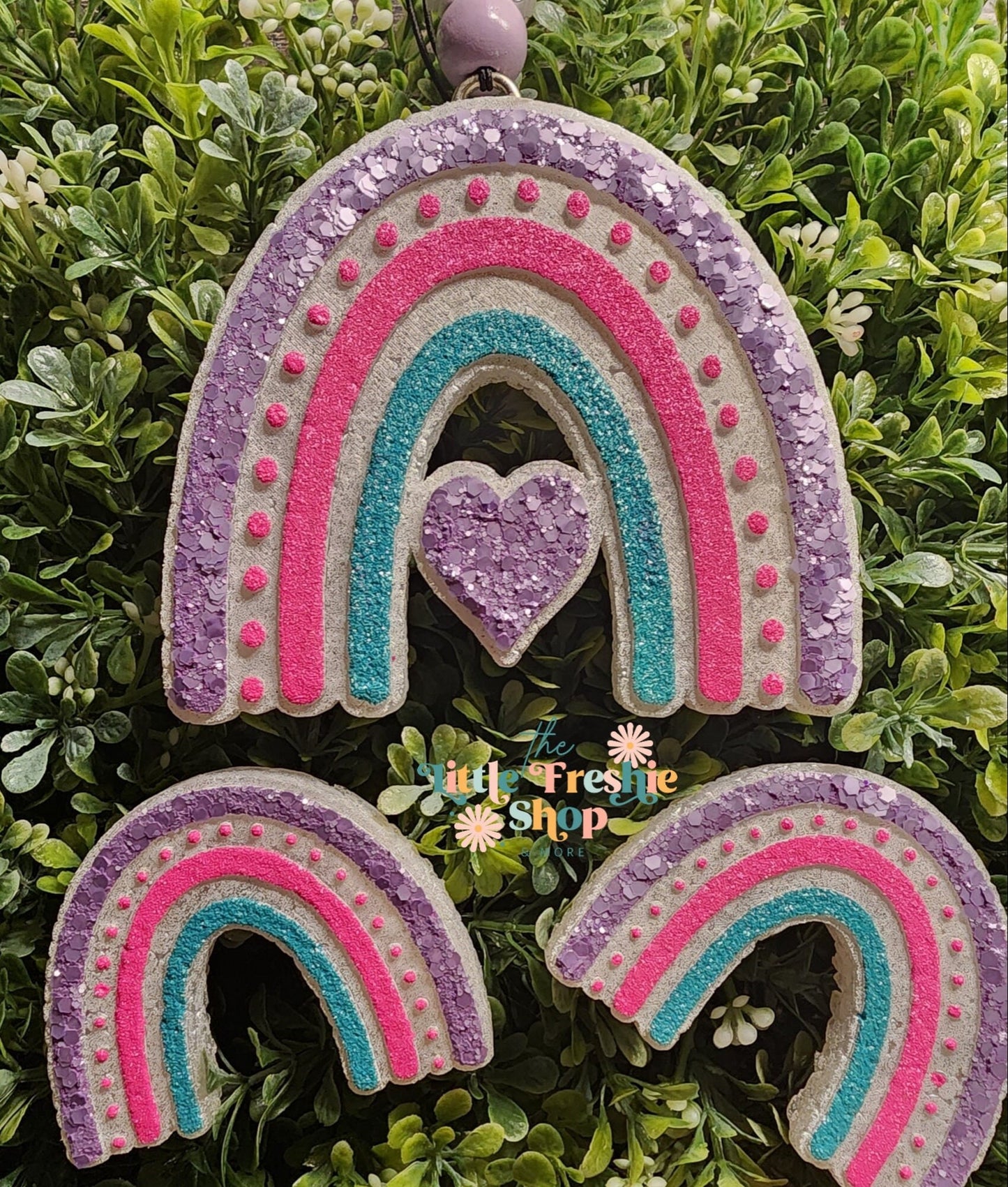 Heart Rainbow Freshie