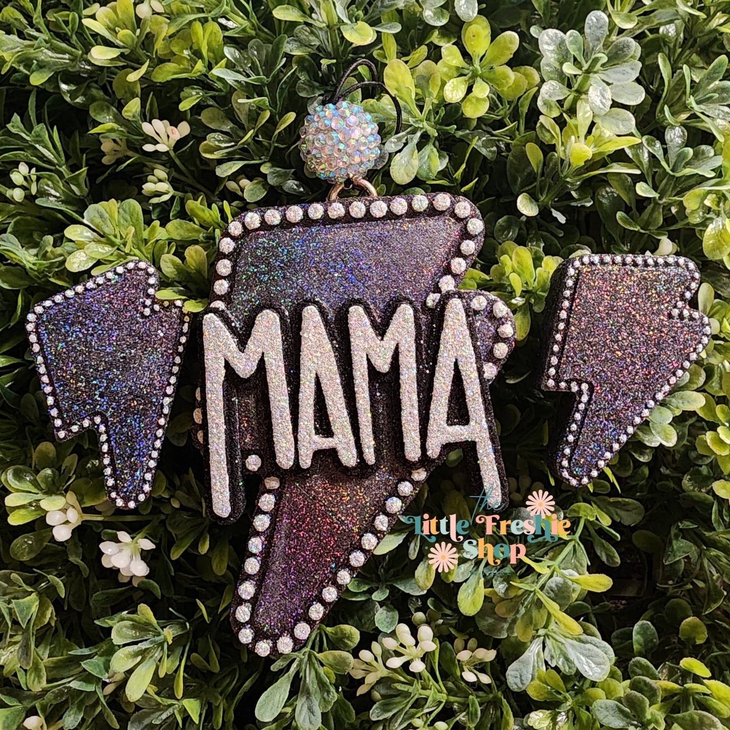 Lightening Bolt Mama Car Air Freshener