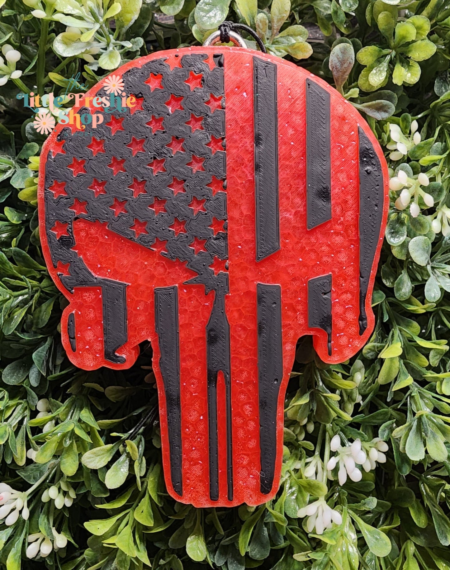 Punisher Flag Skull Freshie