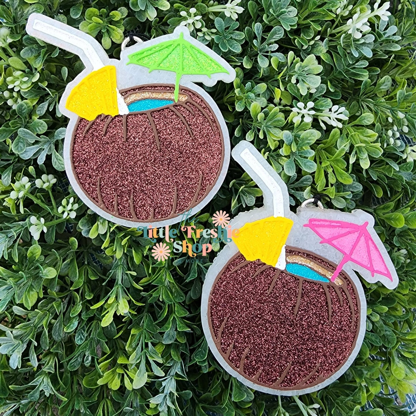 Coconut Drink Freshie, Summer Freshy