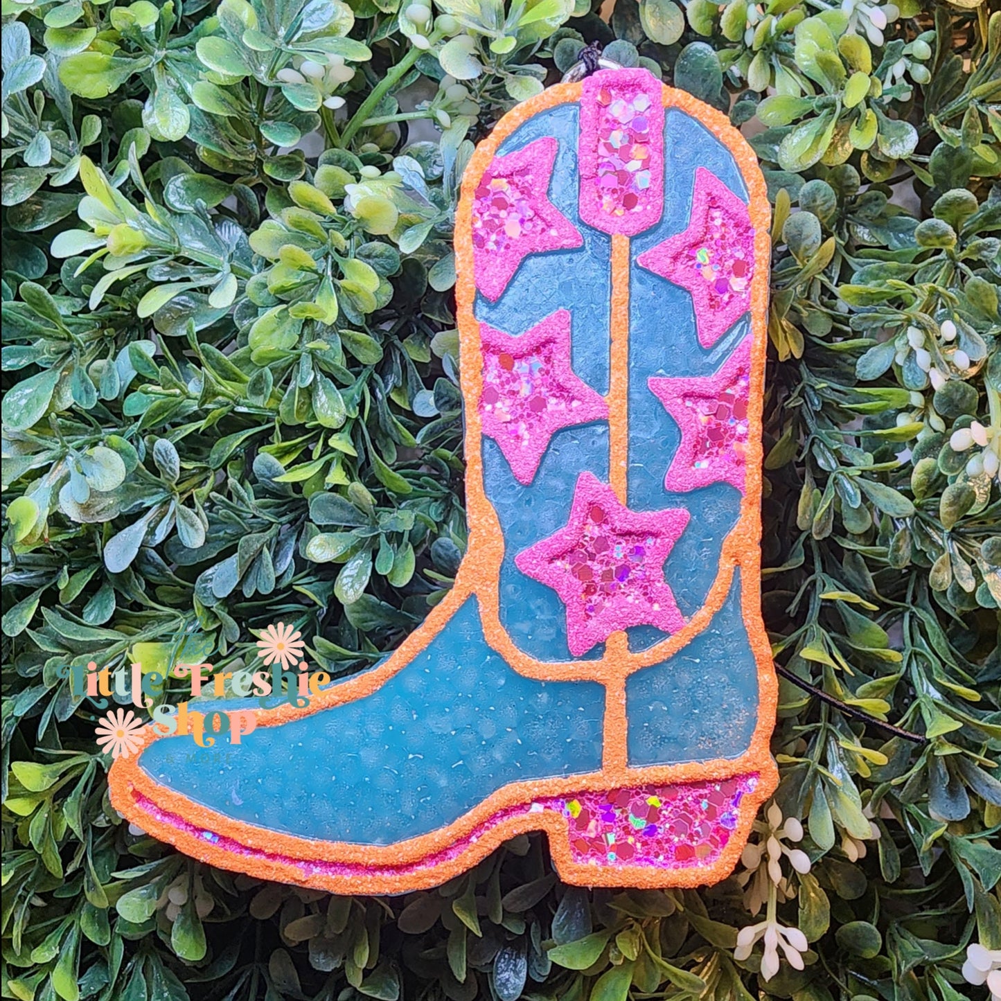 Cowgirl Boot Freshie, Star Boot Freshy, Cowgirl Freshie