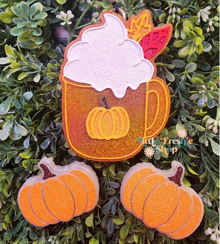 Fall Mug Freshy, Pumpkin Mug Freshie