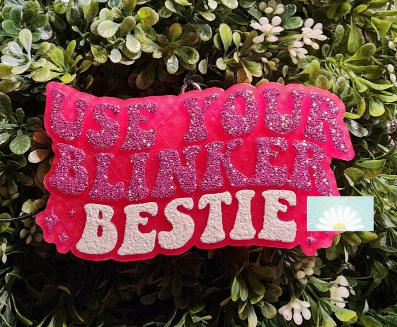 Use Your Blinker Bestie Freshie
