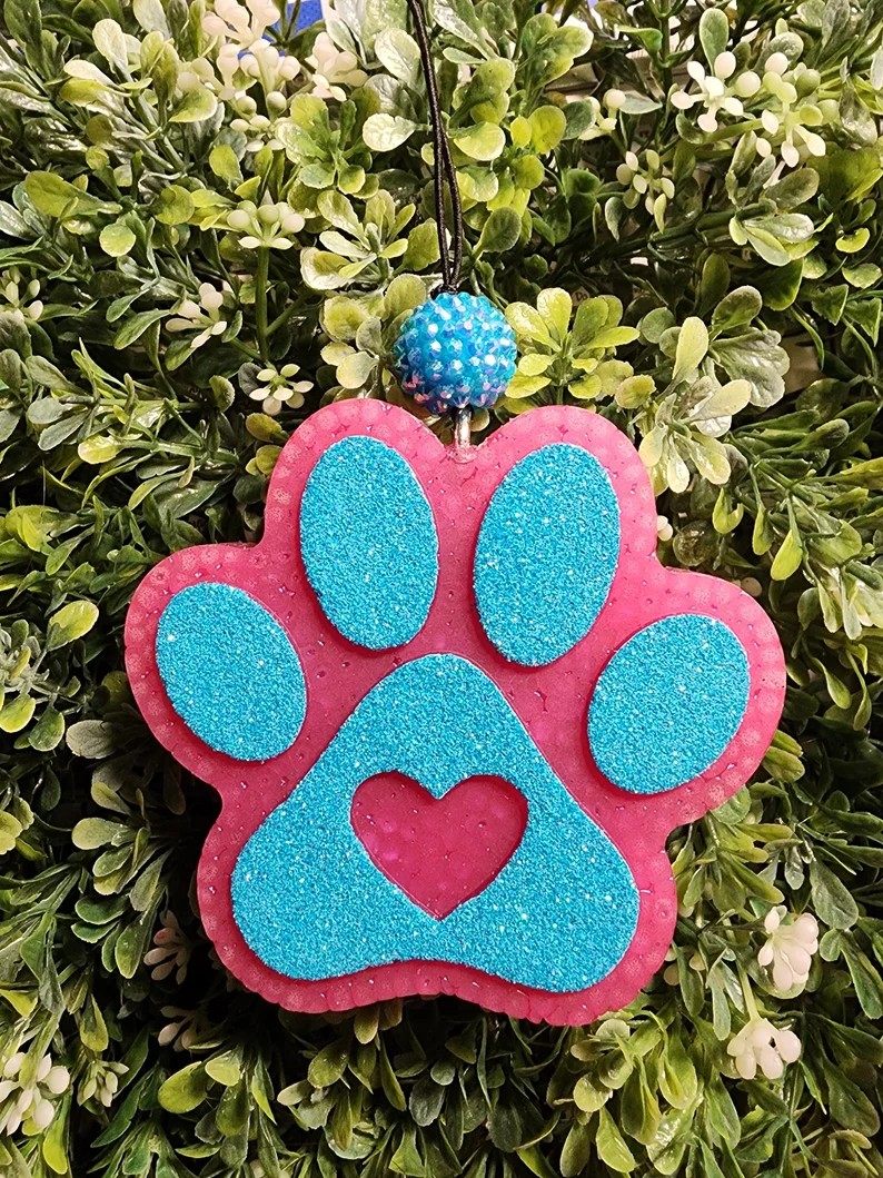 Paw Print Freshie