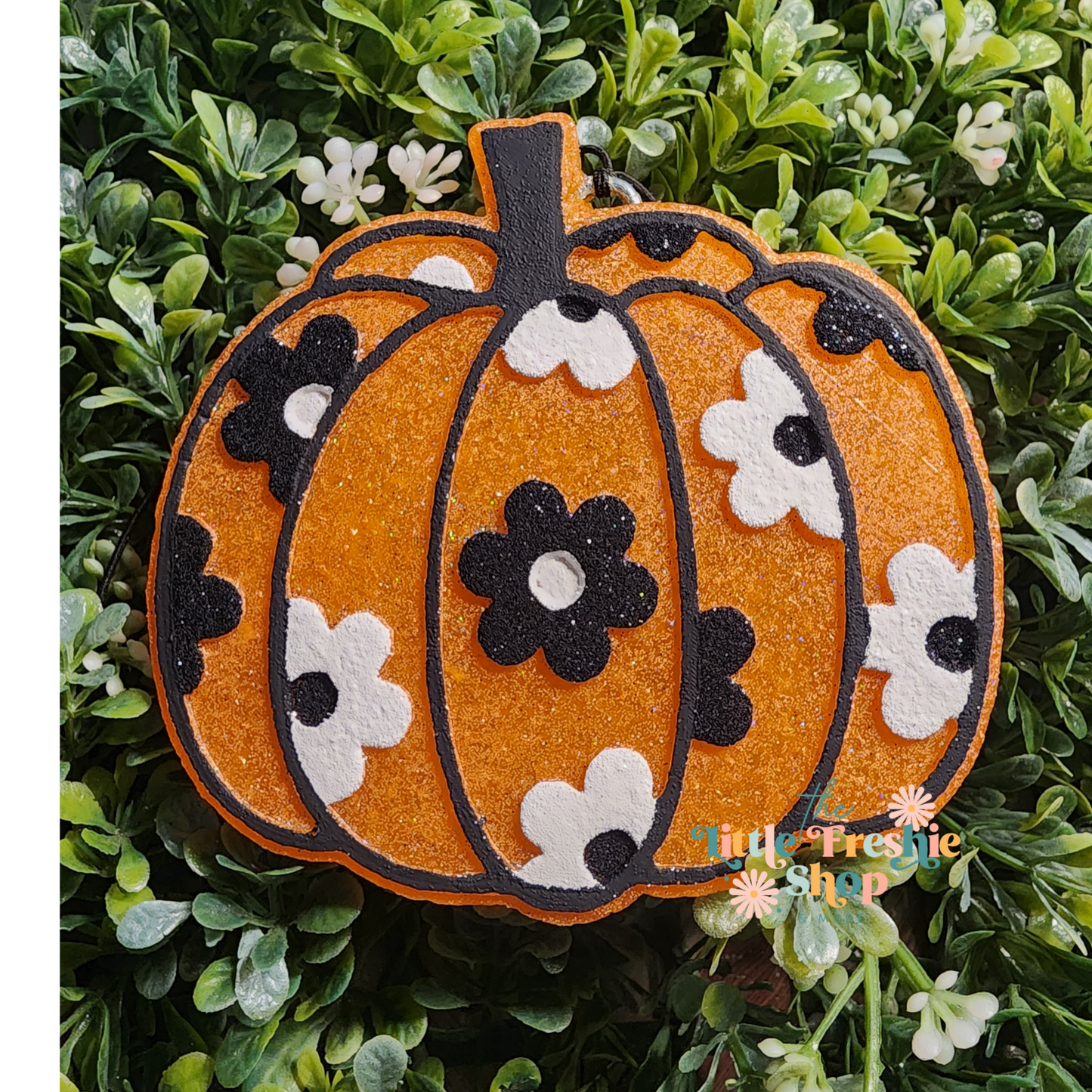 Groovy Floral Pumpkin Freshie