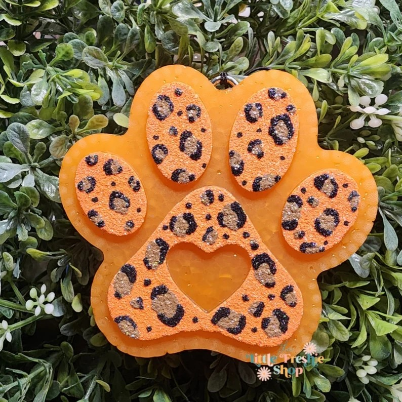 Paw Print Freshie