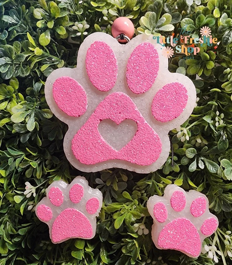 Paw Print Freshie