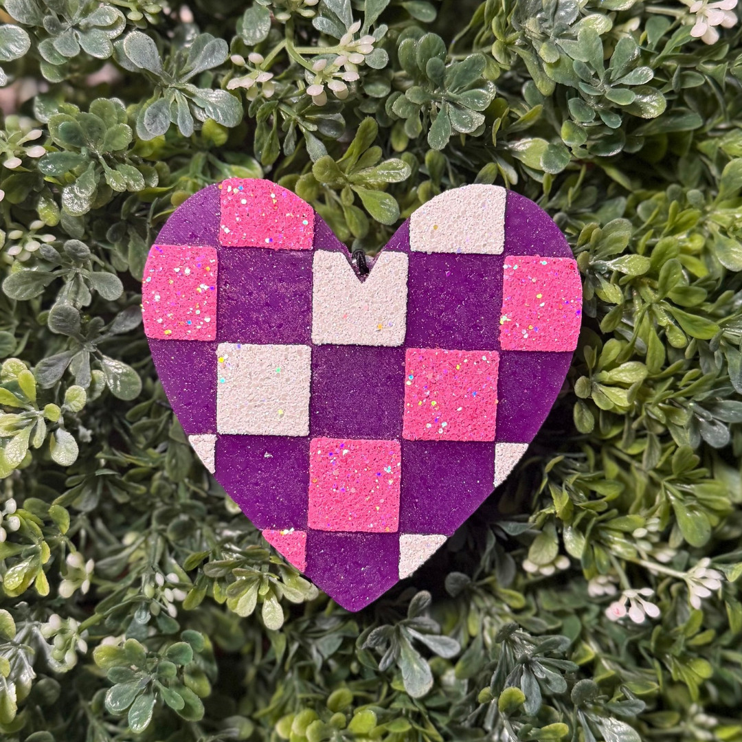 Checkered Heart Freshy