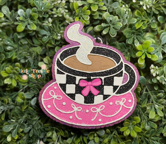 Checkered Cup Freshie