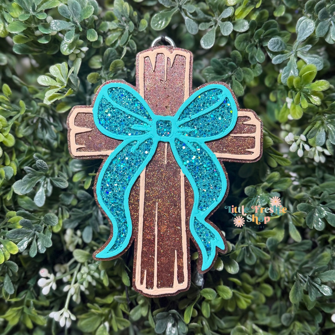 Cross With Bow Freshie