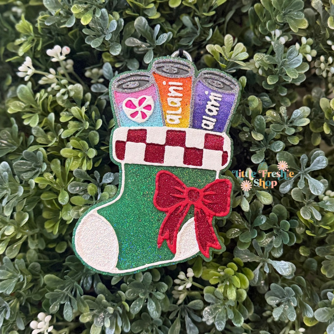 Stocking With Cans Freshie