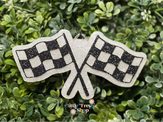 Racing Flag Freshie