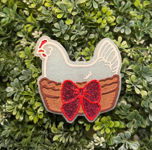 Chicken in Basket Freshie