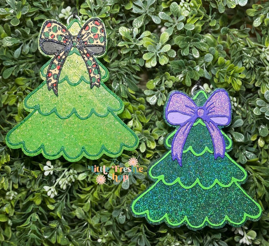 Christmas Tree With Bow Freshy