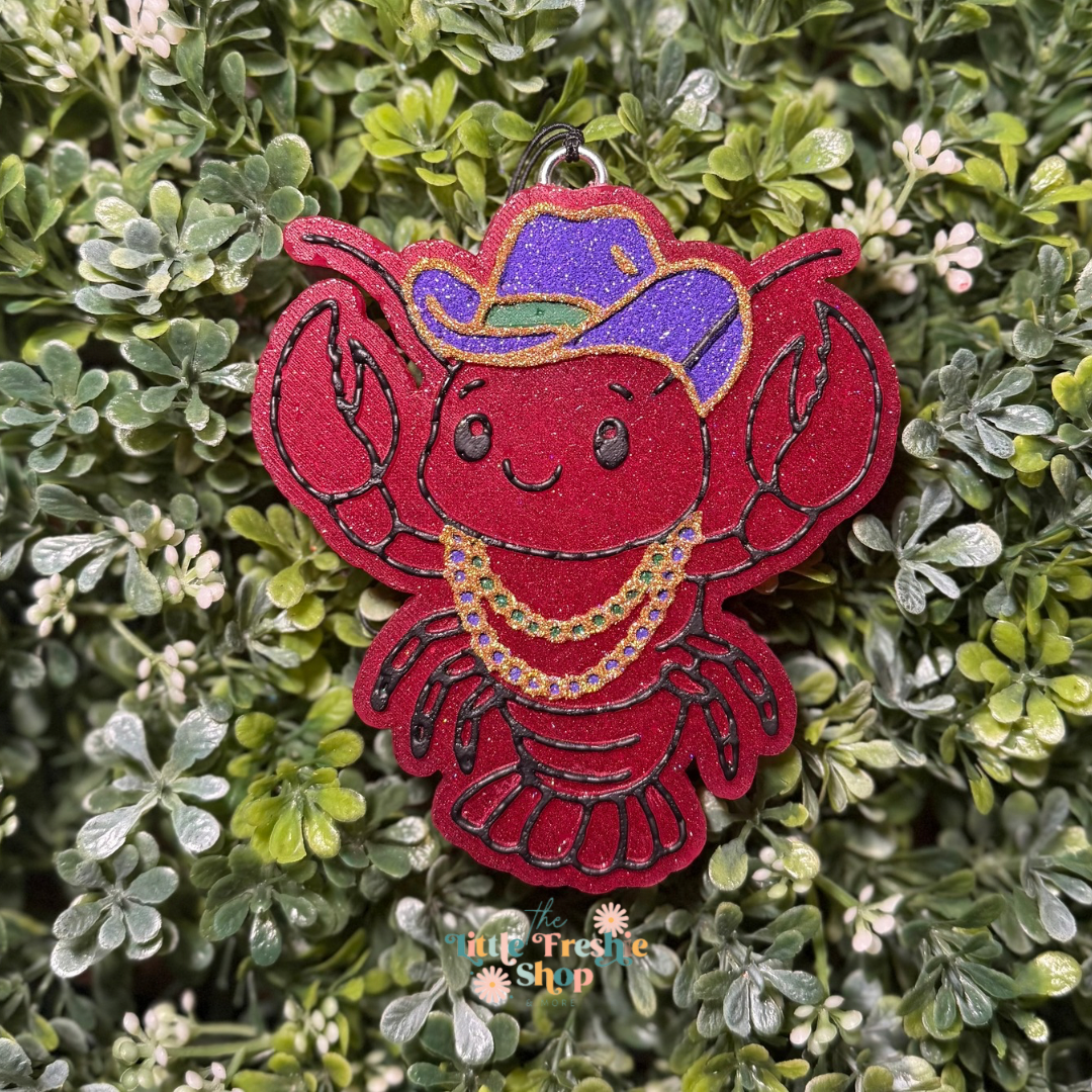 Mardi Gras Crawfish Freshie