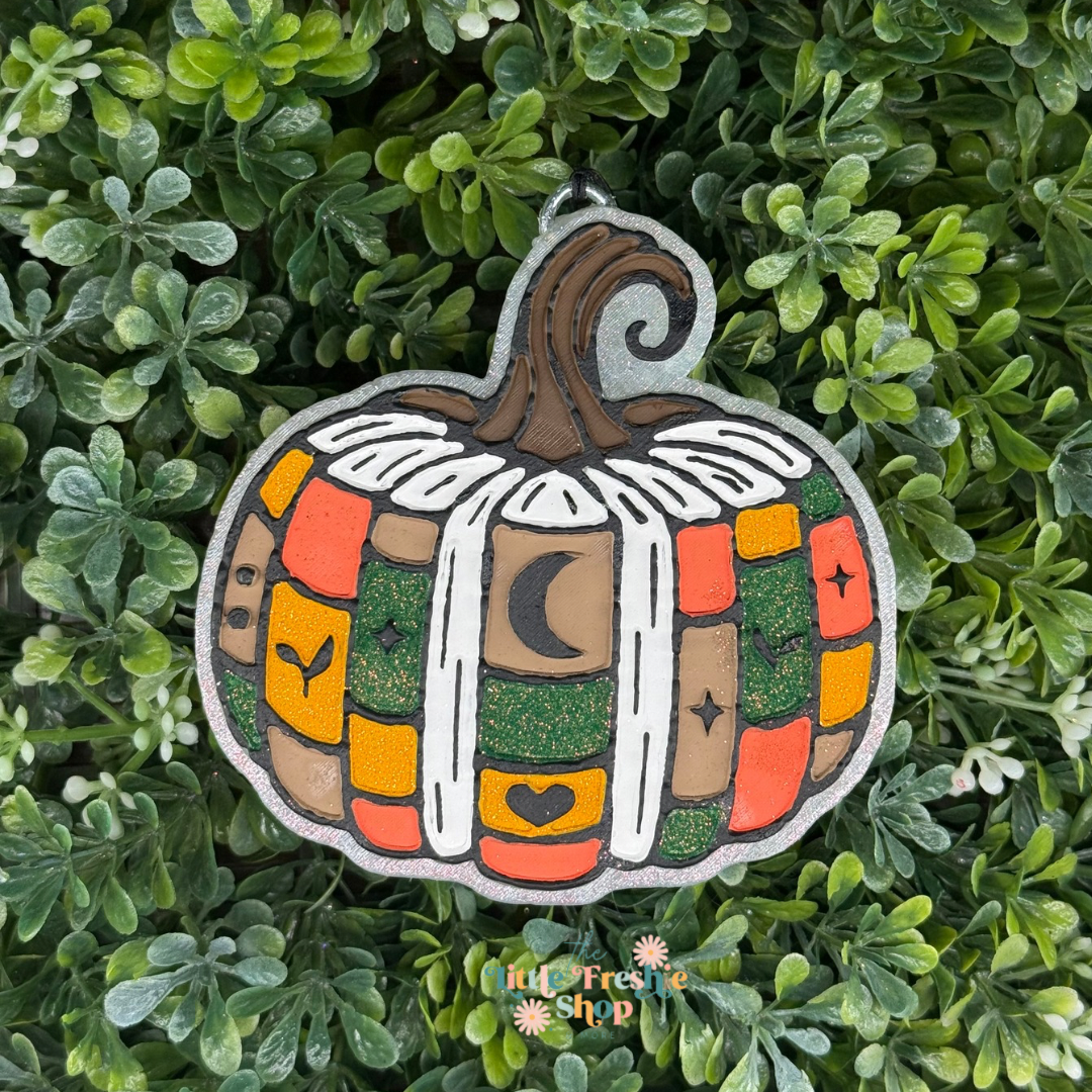 Pumpkin Book Freshie