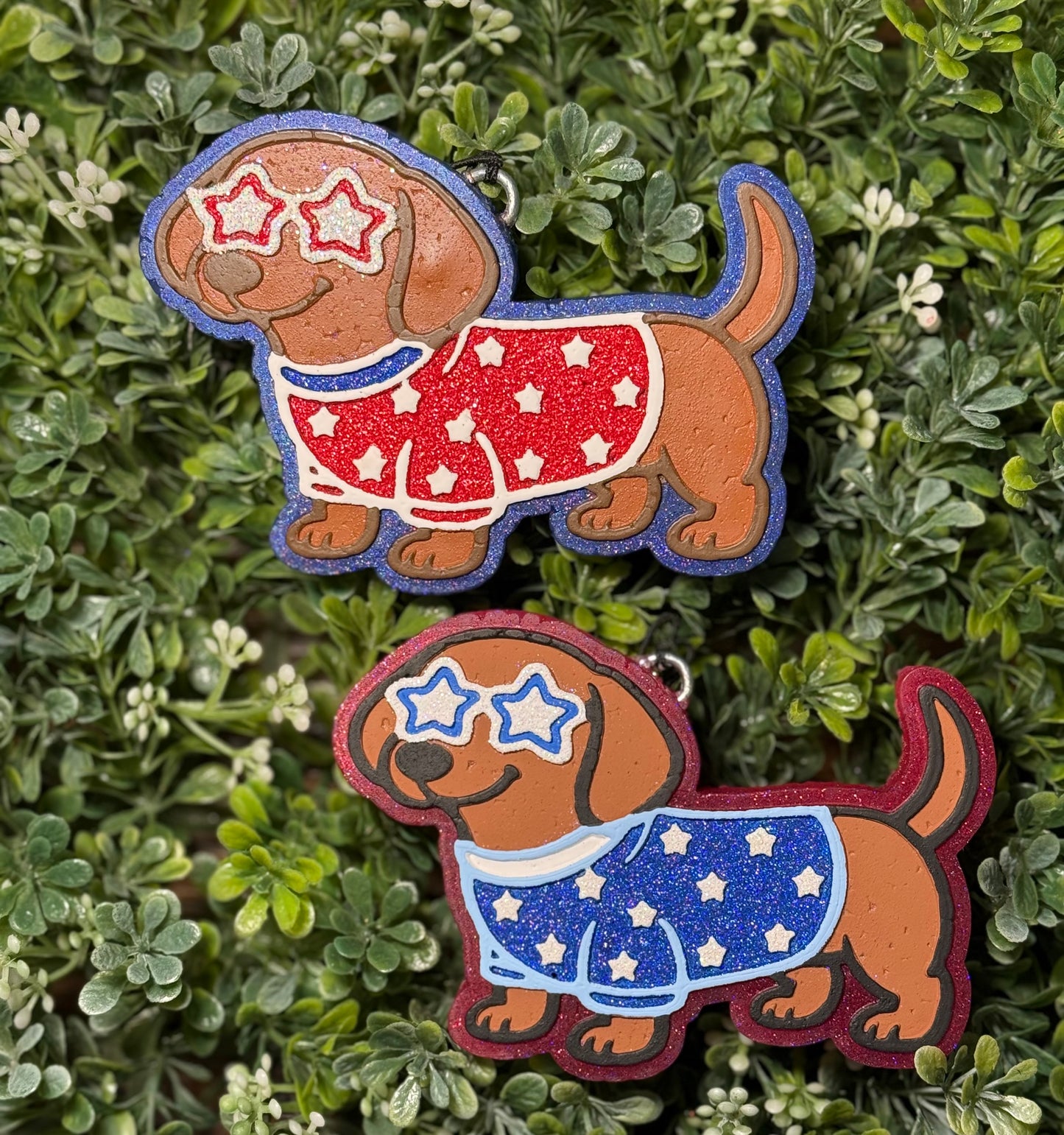 4th of July Dachshund