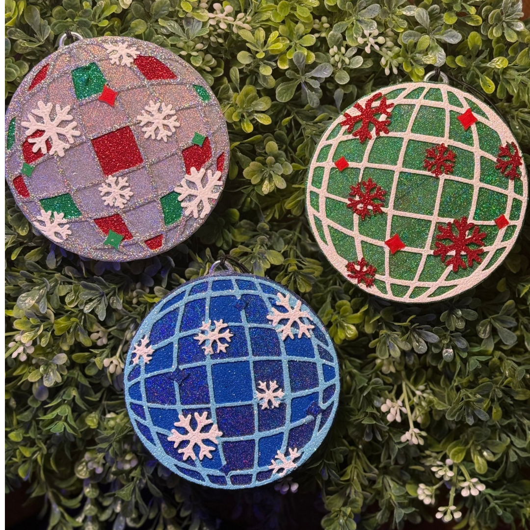 Snowflake Discoball Freshy