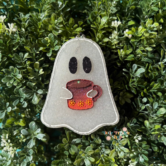 Ghost With Mug Freshie