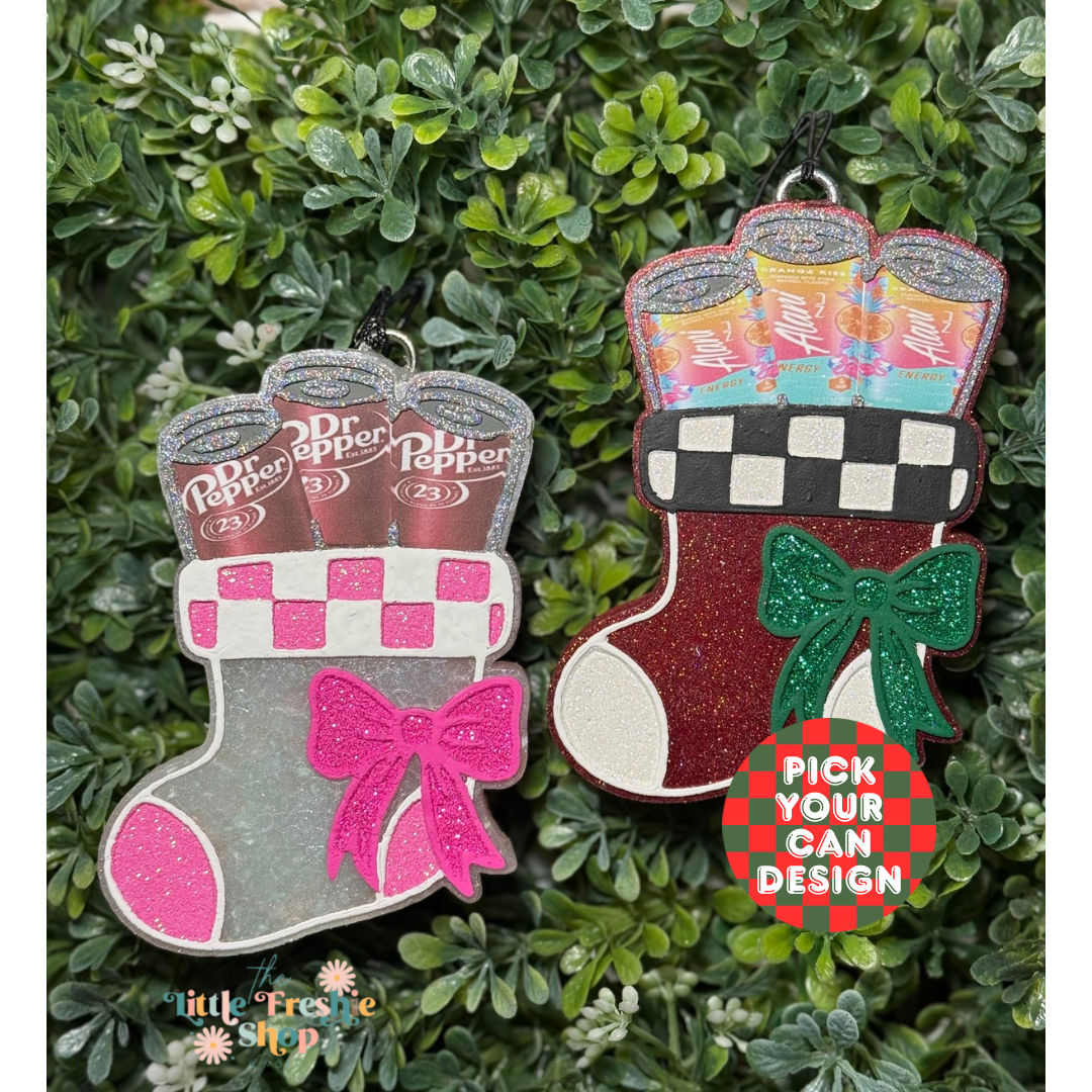 Stocking With Cans Freshie