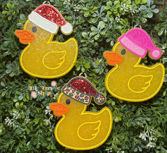 Christmas Duck Freshie