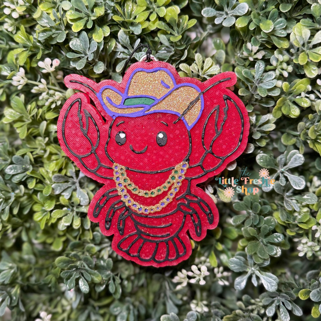 Mardi Gras Crawfish Freshie