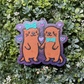 Otters Holding Hands Freshie